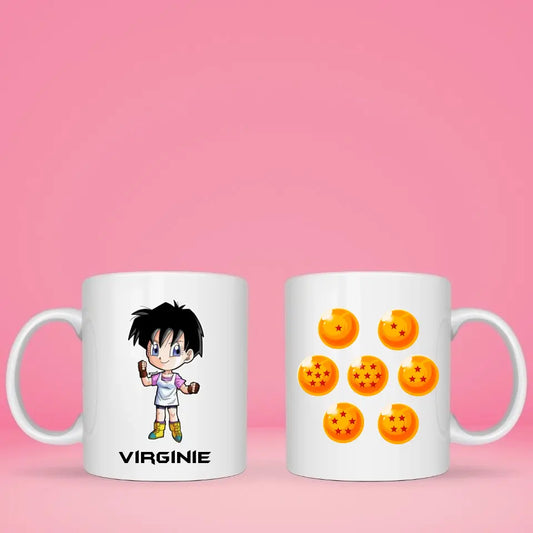 Mug personnalisé DBZ Videl