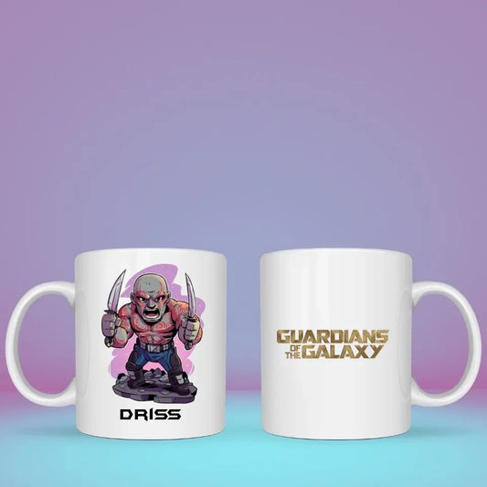 Mug personnalisé · Les Gardiens de la Galaxie · Drax le Destructeur
