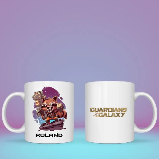 Mug personnalisé Les Gardiens de la Galaxie Rocket Raccoon