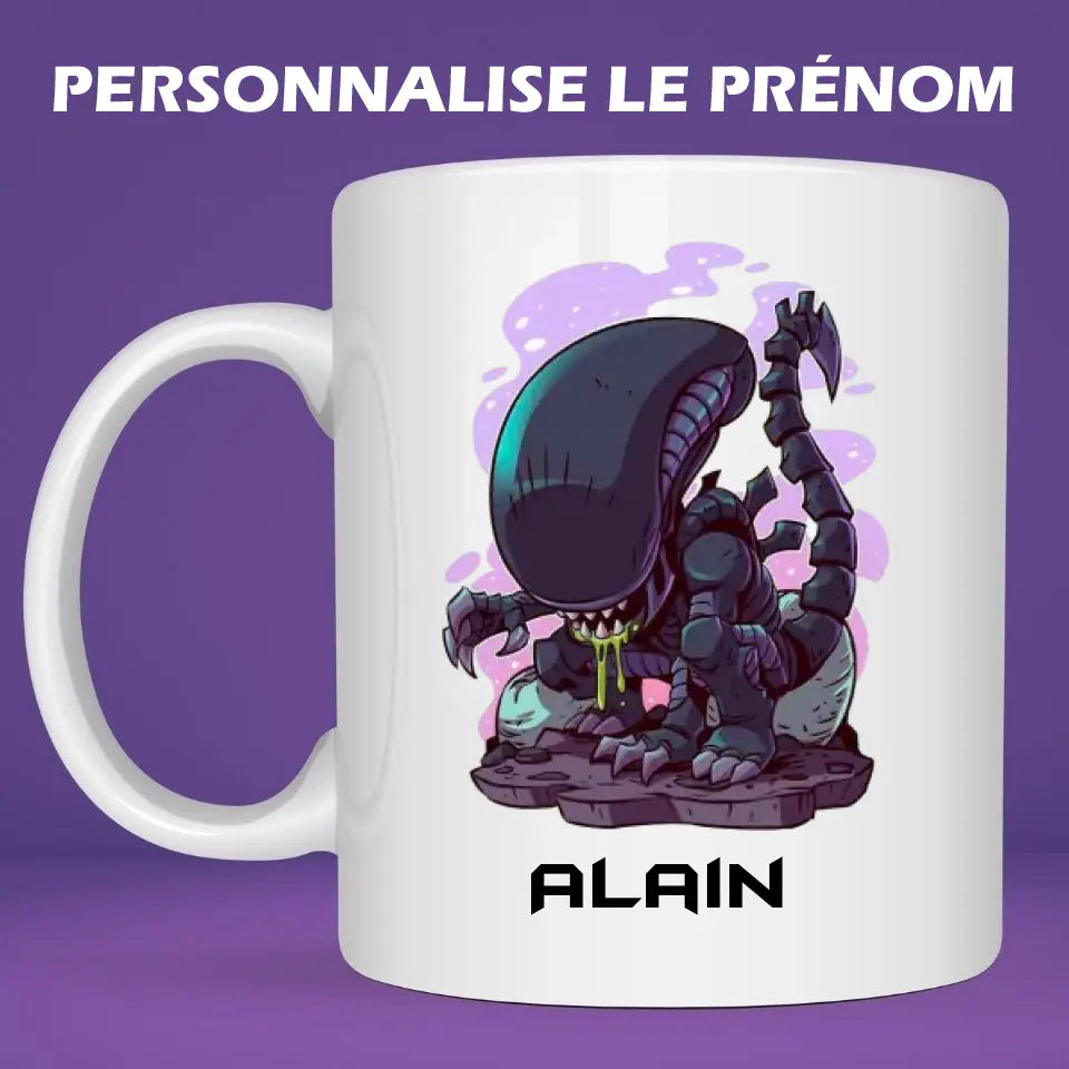 Mug personnalisé Alien