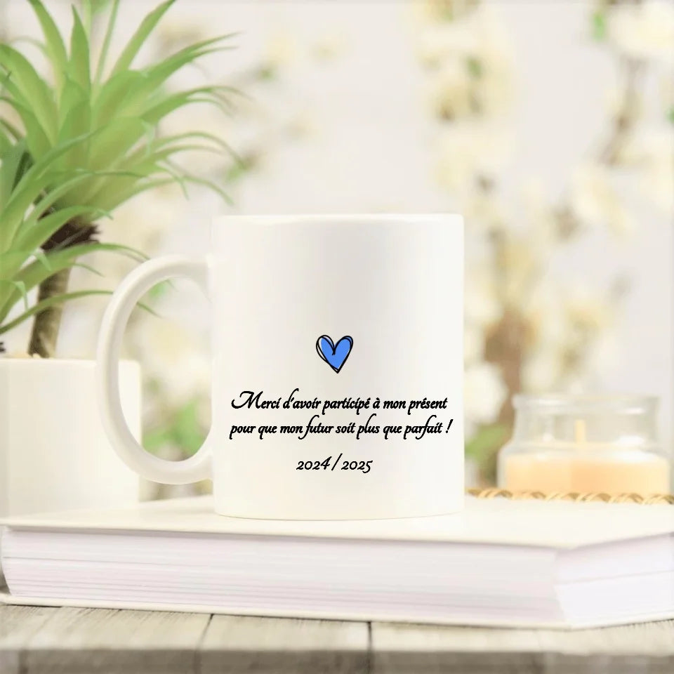 Mug personnalisé · Merci Maîtresse Maître - Texte libre