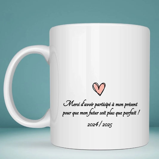 Mug personnalisé · Merci Maîtresse Maître