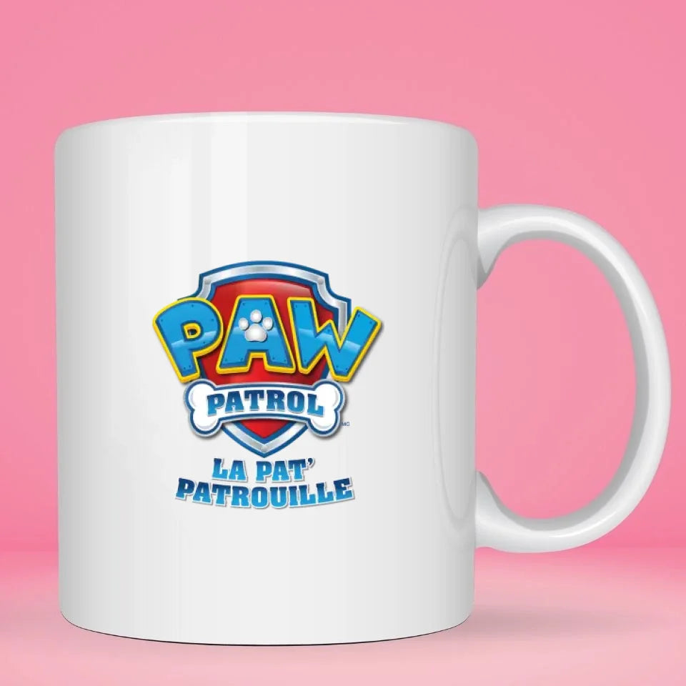 Mug personnalisé · La Pat Patrouille · Stella Super héro Verso  Petit11