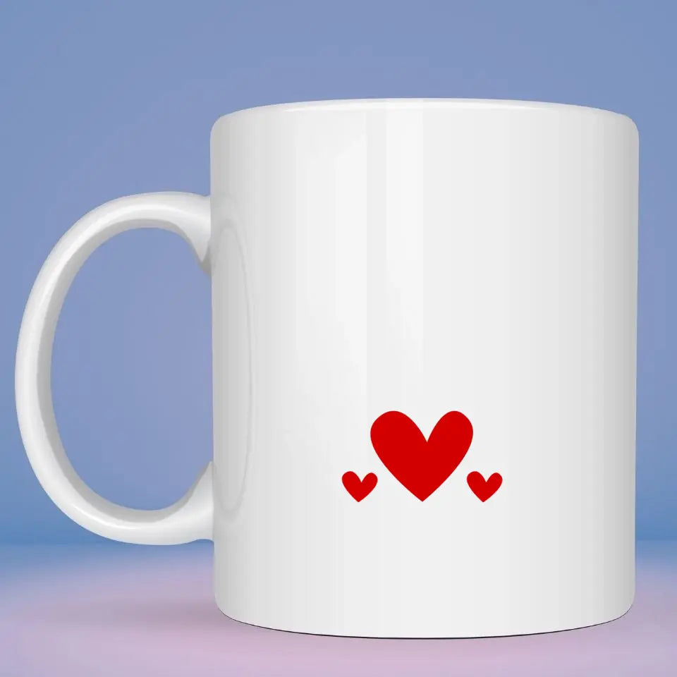 Mug personnalisé · Mamie & Ses Petits Coeurs Mamie Verso Petit11