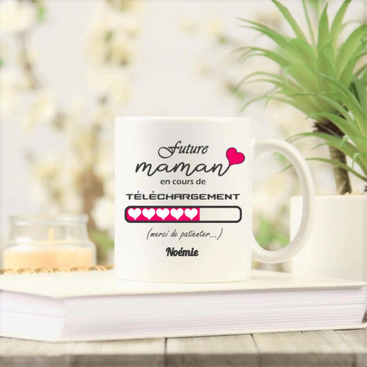Petit 11 · Mug personnalisé ▪ Futur maman en cours de téléchargement mug-humour, mug-famille, mug-grossesse-naissance, mug-femme, mug-personnalise-noel- -2