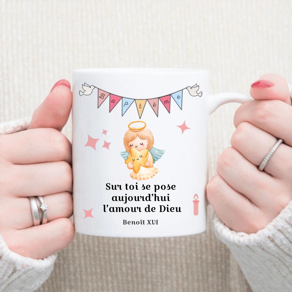 Petit 11 · Mug personnalisé ▪ Baptême Milles mercis mug-famille, mug-bapteme, mug-couple, mug-homme, mug-femme 4