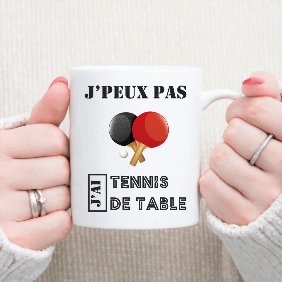 Petit 11 · Mug personnalisé ▪ J'peux pas j'ai Sport Football Pingpong tennis tennis de table Equitation Golf Golfeur Basket ball Handball Rugby Pétanque Volley Bowling Judo mug-humour, mug-anniversaire, mug-sport, mug-multi-occasions, mug-homme, mug-femme, mug-enfant, mug-personnalise-noel, mug-nouvel-an 3