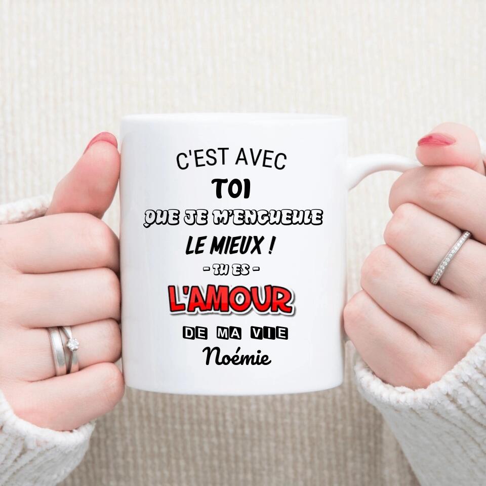Petit 11 · Mug personnalisé ▪ Couple 'Tu es l'amour de ma vie' mug-amour, mug-famille, mug-mariage, mug-anniversaire, mug-multi-occasions, mug-couple, mug-homme, mug-femme
