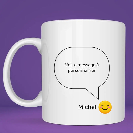 Création libre - message en bulle