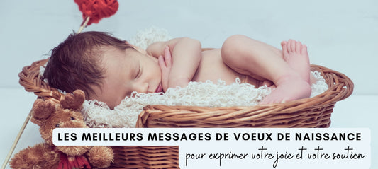 Petit 11 Mug personnalisé beau bébé dans un panier Les meilleurs messages de vœux de naissance