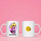 Mug personnalisé Princesse Peach Super Mario Bros