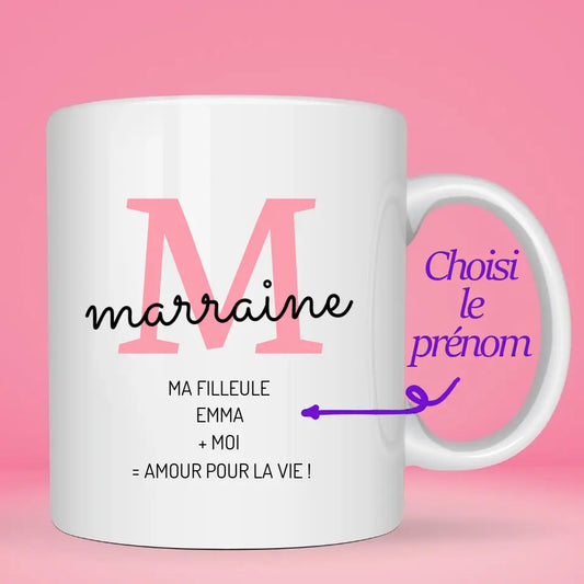 Mug personnalisé · Marraine