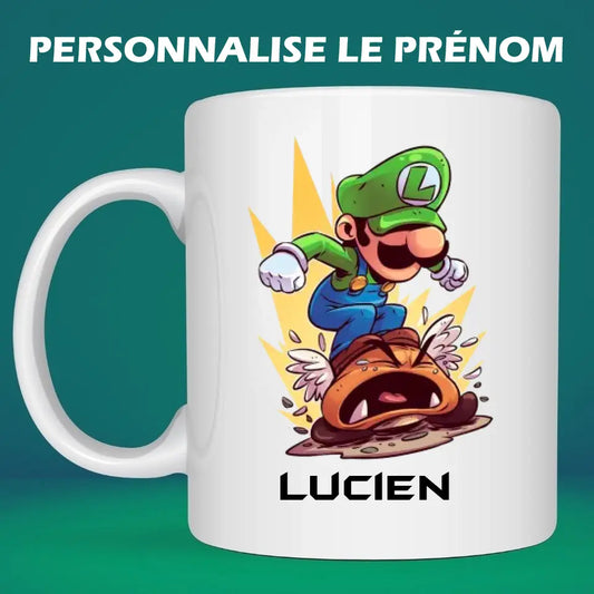 Mug personnalisé Luigi Super Mario Bros