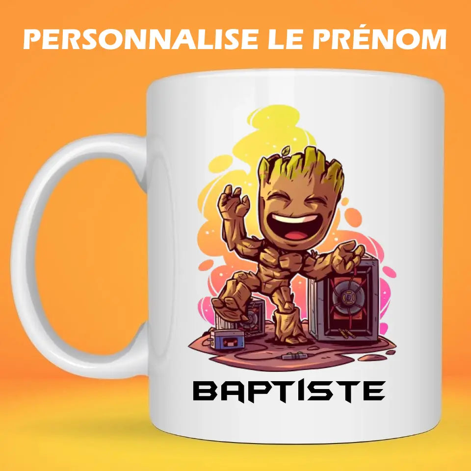 Mug personnalisé Les Gardiens de la Galaxie Bébé Groot