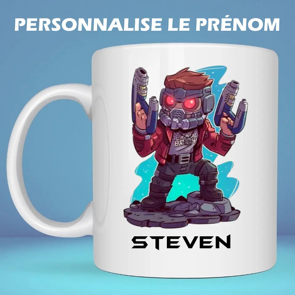 Mug personnalisé Les Gardiens de la Galaxie Star Lord 