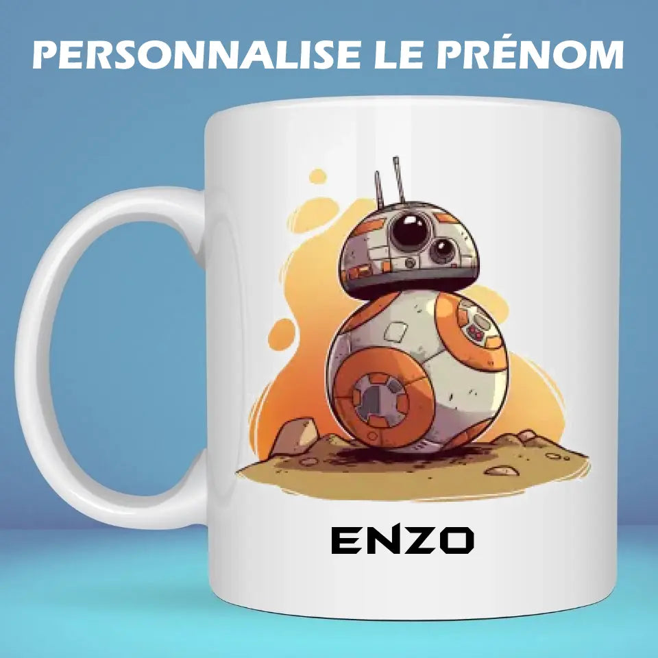Mug personnalisé Star Wars BB-8