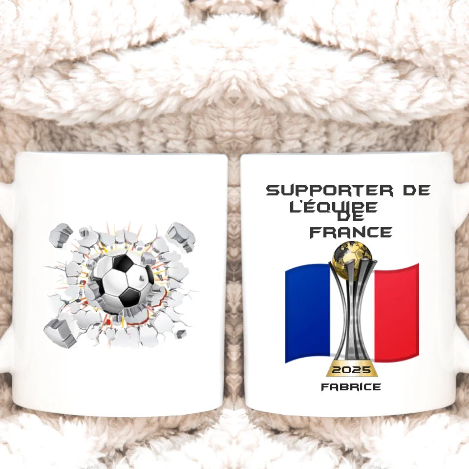 Mug personnalisé ▪ Coupe du monde