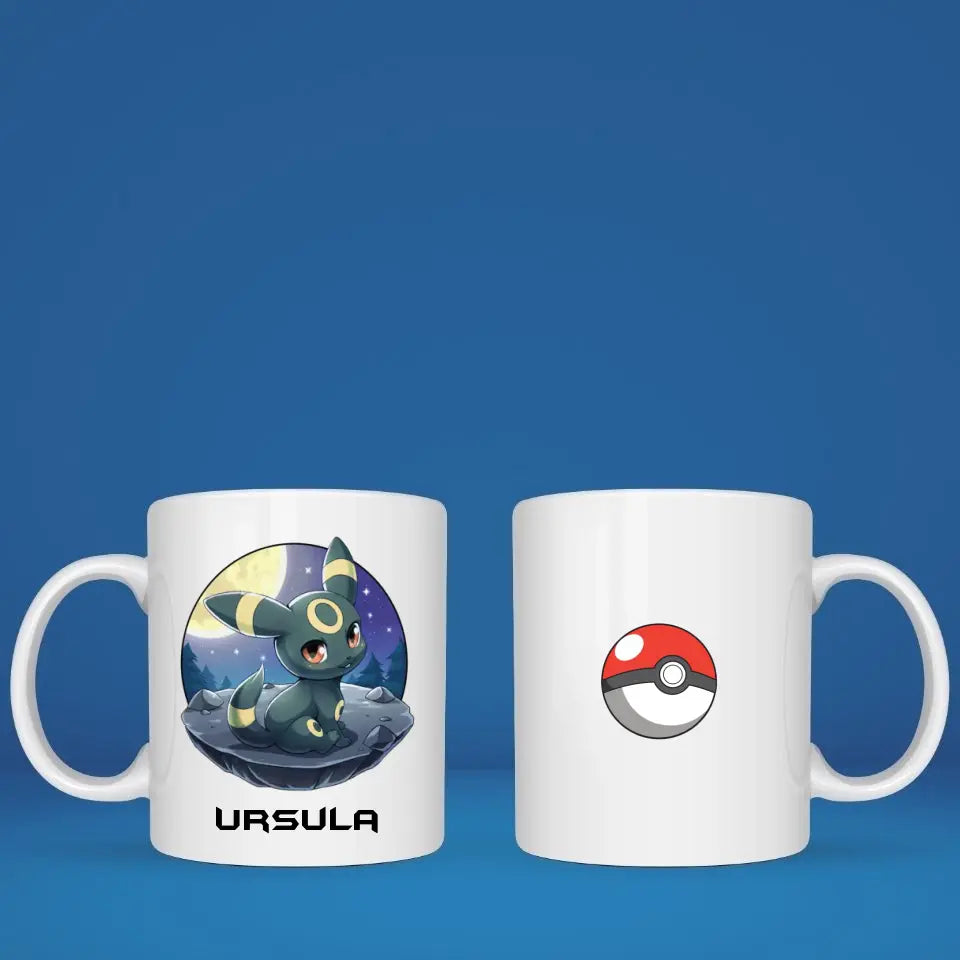 Mug personnalisé · Pokémon · Evolution Umbreon Super héro  Petit11