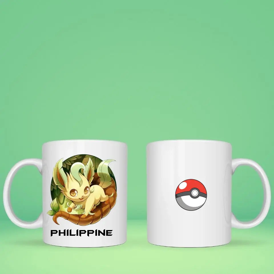 Mug personnalisé · Pokémon · Phillaly Super héro  Petit11