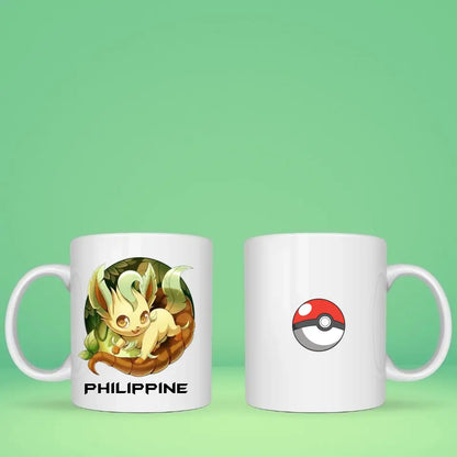 Mug personnalisé · Pokémon · Phillaly Super héro  Petit11