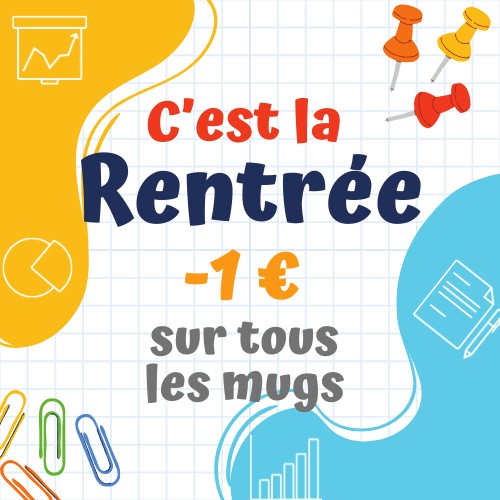Réduction mug & tasse en septembre