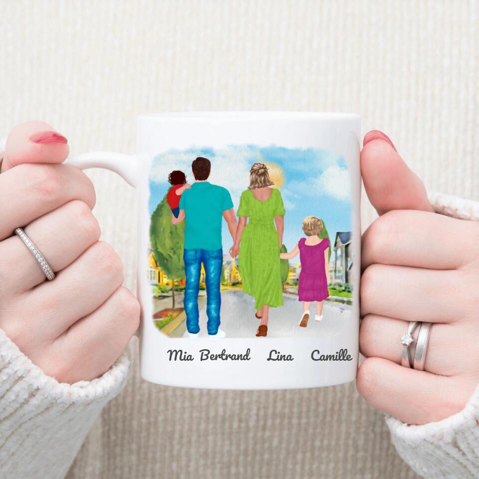 Petit 11 · Mug personnalisé ▪ Portrait Famille Beaucoup d'amour mug-amour, mug-famille, mug-cremaillere, mug-anniversaire, mug-multi-occasions, mug-couple, mug-homme, mug-femme, mug-personnalise-noel, mug-nouvel-an- -2