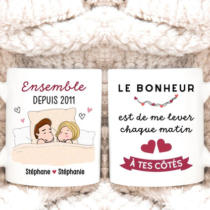 Petit 11 - Mug personnalisé Couple · Ensemble depuis 🧡-mug-amour, mug-mariage, mug-multi-occasions, mug-saint-valentin