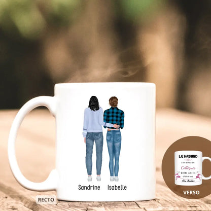 Mug personnalisé Collègue Amies