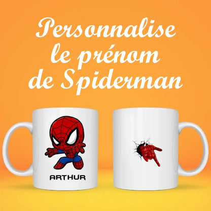 Mug personnalisé · Spiderman - recto verso